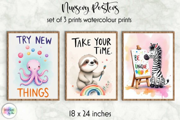 Download Watercolor Motivational Kids Wall Art - Kids wall Collection