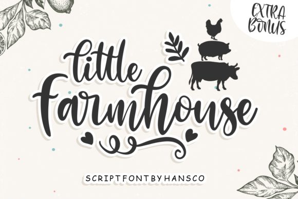 Download Little Farmhouse Font - Farmhouse Collection