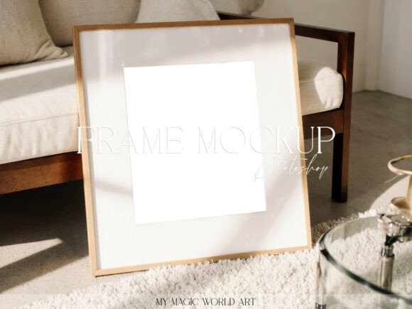 Download Light Cozy Interior Frame Mockup - Premium Bundle